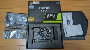 グラボ　MSI GeForce RTX 3060 AERO ITX 12G OC