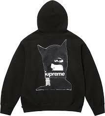 （XL）未使用品 23AW Supreme Catwoman Hooded Sweatshirt Black シュプリーム キャットウーマン スウェトパーカー XLサイズ DC BOX LOGO