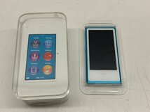 【未使用品】Apple アップル 第7世代 iPod アイポッド nano ナノ 16GB 本体 廃盤 MD477J/A A1446_画像1