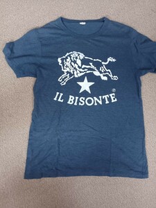 イルビゾンテ　IL BISONTE　Tシャツ　L　イタリア　レザー　メゾン　バッファロー　ヨーロッパ　ウォレット　カードケース　財布