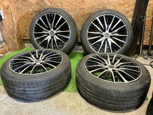 Venthandi 18インチ 8J +40 PCD114.3 5H 225/45ZR18 MINERVA RADIAL F205 夏タイヤ タイヤホイール 4本セット H