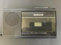 National　ナショナル　RQ-339　ミニカセットレコーダー　カセットテープ　昭和　レトロ　①_画像1