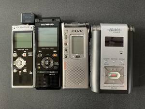  together 4 point various OLYMPUS SONY ERIROL voice recorder IC recorder compact ①