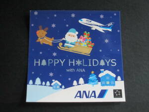 ANA■ブルーサンタ■HAPPY HOLIDAYS with ANA■青いサンタクロース■クリスマス■2017年■ステッカー