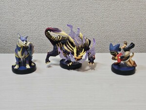 amiibo アミーボ モンスターハンターライズ　　マガイマガド 、オトモアイルー、オトモガルクセット まとめ