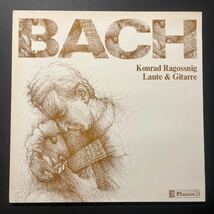 スイスclaves【美音】＊ ラゴスニックのバッハ リュート組曲 BWV995ほか ＊ Konrad Ragossnig Bach ＊ 優秀録音_画像1