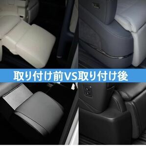 TOYOTA ALPHARD VELLFIRE 40系 2023年6月~現 汚れ保護シート2列目シート カバー シートバックマット軽自動車 インテリア 2PCSセットの画像7