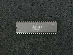 松下電器 MN1800A CPU Motorola MC6802 互換品