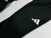 ◆C46 新品 adidas アディダス　 スウェットパンツ　【 M 】 黒　ロングパンツ　裏フリース　アスレティクス パック グラフィック_画像5