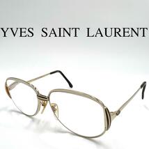 Yves saint Laurent イヴサンローラン メガネ 眼鏡 度入り_画像1