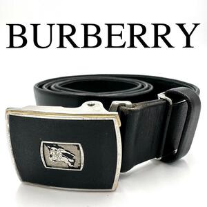 BURBERRY バーバリー ベルト ロゴバックル ワンポイントロゴ レザー