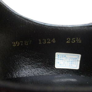 メンズ革靴 黒 ＰＥＲＳＯＮ’Ｓ ＦＯＲ ＭＥＮ サイズ25.5EEE 日本製 未使用 定価14,490(税込み) 検 ファッション 男性用の画像5