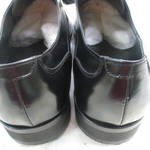 メンズ革靴 黒 ＰＥＲＳＯＮ’Ｓ ＦＯＲ ＭＥＮ サイズ25.5EEE 日本製 未使用 定価14,490(税込み) 検 ファッション 男性用の画像9