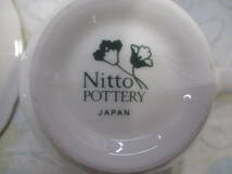 カップ＆ソーサー５セット（日本製NIKKO２・Nitto１・イングランド製REGENCY１)　陶器　検　 食器　洋食器　コーヒーカップ　ティーカップ_画像3