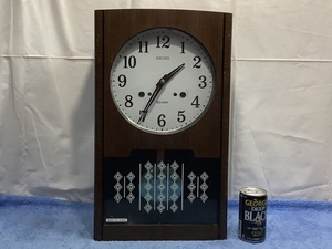 昭和レトロ　古い　SEIKOセイコー　柱時計　ジャンク　検　住まい　インテリア　小物　掛時計　柱時計　アナログ