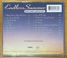 50b Donna Summer Endless Summer (Donna Summer's Greatest Hits) Soul Disco Dance House R&B Dance-pop 中古品 _画像2