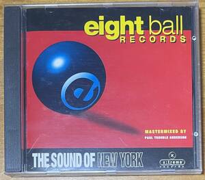 27b Paul Trouble Anderson Eightball Records - The Sound Of New York Deep House 90s MIX-CD Underground Disco 中古品