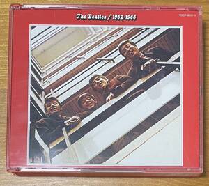 44b The Beatles 1962-1966 赤盤 国内盤 ライナー歌詞和訳付 HIT満載 中古品