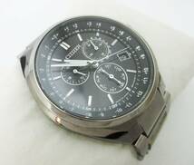 D95【電波ソーラー時計】CITIZEN ATTESA CB5040-80E E660-S118298★シチズン アテッサ エコドライブ ダイレクトフライト クロノグラフ★_画像4