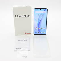 Libero 5G III A202ZT 64GB ホワイト スマホ softbank 判定〇_画像1