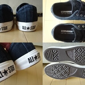 ユナイテッドアローズ別注【★CONVERSE】ALL STAR SUEDE OX 1CL626 ブラックスエード SIZE:US6.5/25cm (コンバース,オールスター)の画像3