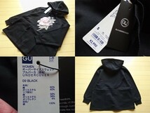 未使用タグ付き【GU×UNDERCOVER】WOMEN オーバーサイズ スウェットプルパーカー ブラック SIZE:SMALL (ジーユー,アンダーカバー)_画像6