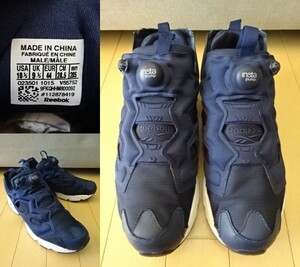 美中古品【Reebok】INSTAPUMP FURY OG ネイビー SIZE:US10.5/28.5cm (ポンプフューリー)