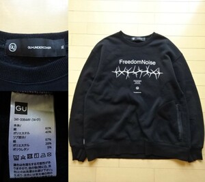 【GU×UNDERCOVER】コラボ スウェットシャツ ブラック SIZE:XL (ジーユー,アンダーカバー)