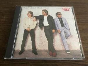 「FORE!」ヒューイ・ルイス・アンド・ザ・ニュース 日本盤 旧規格 CP32-5160 消費税表記なし Huey Lewis And The News The Power Of Love