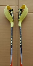 LEKI レキ スキーポール ワールドカップ SL レーシング 115cm WORLDCUP RACING SL スラローム 競技 ストック 中古品 スキーストック_画像9