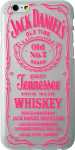  last special price one coin 500 jpy SALE Jack Daniel iPhone6/6s case iPhone6plus clear case pink whisky 