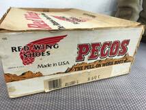 11912-ｆ/ RED WINGS PECOS BOOTS 1188 レッドウイング/ペコスブーツ 8 1/2E スウェード 箱付き 商品説明欄に追加写真あります_画像2