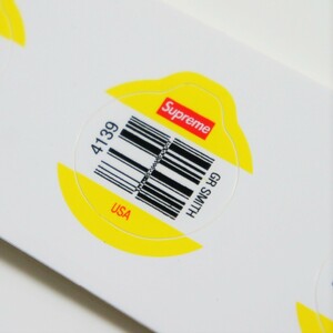 100円スタート Supreme Fruit Tee Sticker ! シュプリームステッカー ボックスロゴ Box logo スマホケースに