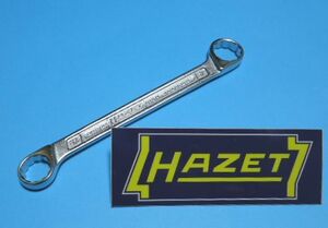 絶版サイズ HAZET ハゼット 610N ストレートメガネレンチ 13×17mm