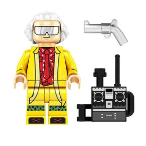 レゴ互換 ミニフィグ バック・トゥ・ザ・フューチャー ドク レゴ LEGO