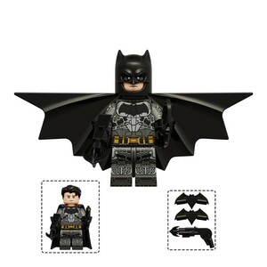 レゴ互換 ミニフィグ バットマン（ベン・アフレック ザ・フラッシュ版） レゴ LEGO