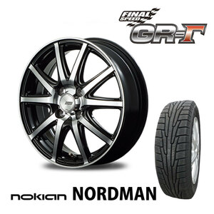 新品 14インチ ノキアン ノルドマン RS2 155/65R14 2022 スタッドレス アルミ4本 4.5J +45 4/100 N-BOX タント アルト ムーヴ デイズ ミラ