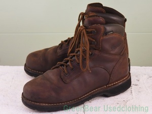 X375◆メンズ ダナー DANNER ワークブーツ 茶 ブラウン US8.5 26.5cm