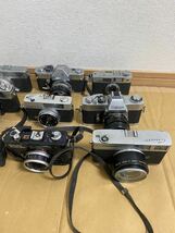 フィルムカメラ YASHICA KONICA C35 Canon EXauto Petri RICOH 500GX 9個大量に販売される_画像9