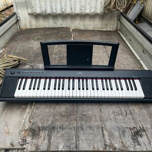 中古品　ジャンク　電子ピアノ YAMAHA 電子キーボード Piaggero NP-11 ヤマハ 鍵盤楽器 
