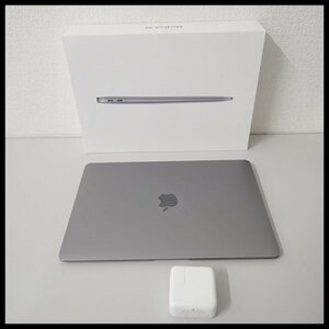 ●中古●Apple MacBook Air 13.3インチ Core i5 16GB 512GB MVFH2J/A A1932 スペースグレイ初期化済み 本体＋ACプラグのみ