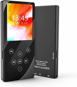 MP3プレーヤー Bluetooth5.0 64GB スピーカー内蔵 Fohil 2.4インチ大画面 最大128GBのSDカード対応 デジタルオーディオプレーヤー 