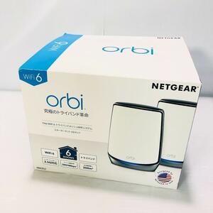 NETGEAR Orbi WiFi6 メッシュWiFi AX6000 2台セット