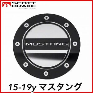 税込 SCOTT DRAKE フューエルドア MUSTANGロゴ ブラック シルバー 15-19y マスタング 2.3L 3.7L 5.0L L4 エコブースト V6 V8 GT 即納