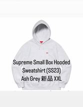 Supreme Small Box Hooded Sweatshirt (SS23) Ash Grey 新品 XXL Logo シュプリーム パーカー_画像1