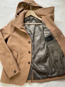 men's melrose チェスターコート　キャメル