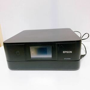 EPSON プリンター カラリオ インクジェット 複合機EP-879ABエプソン ブラック カラー Wi-Fi ジャンク品