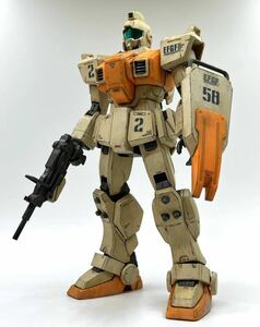 MG 陸戦型ジム 塗装完成品　マスターグレード ガンプラ 08小隊