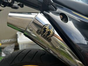 SP忠男　klx230 /sm パワーボックスサイレンサー　カワサキ　マフラー