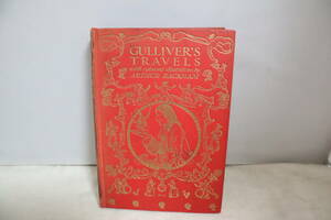 ⑳希少レアGULLIVER'S TRAVELSガリバー旅行記/ARTHUR RACKHAMアーサー・ラッカム◆初版1909年◆本/洋書/古書/昭和/レトロ/ビンテージ